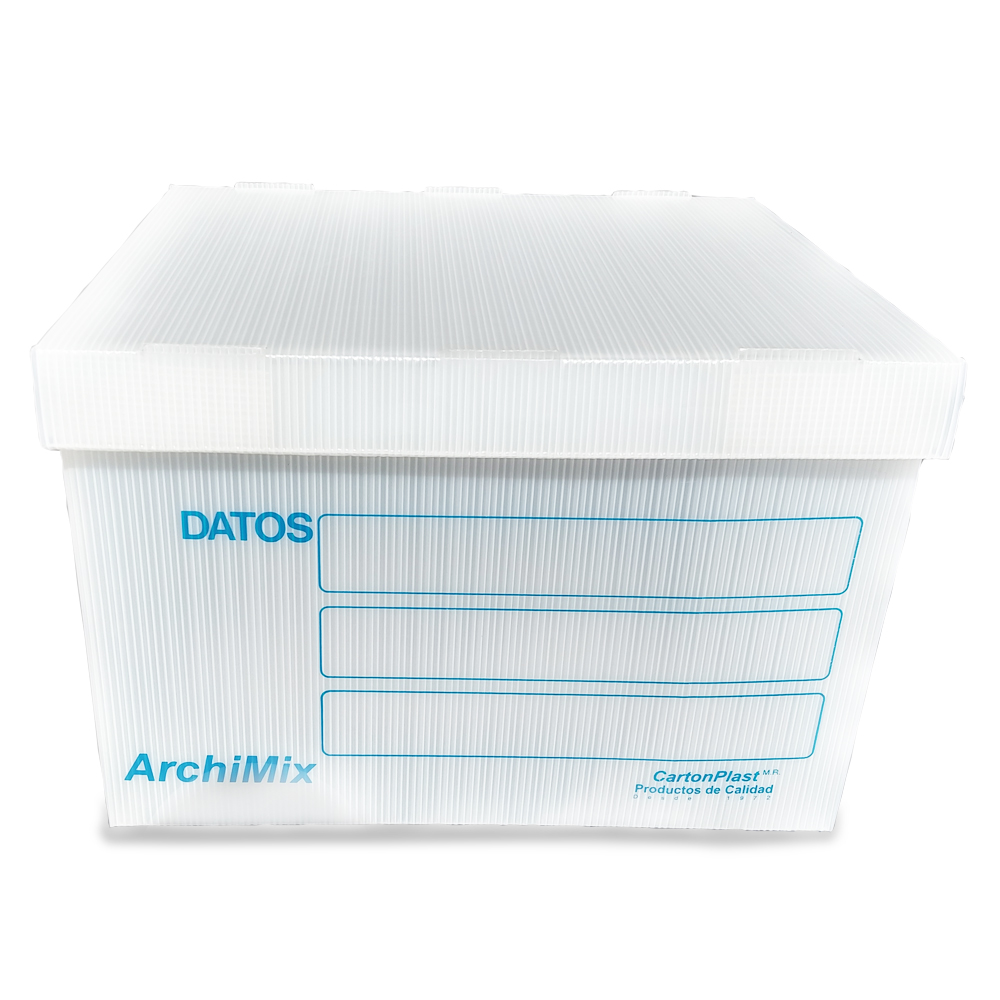 Archimix Caja De Archivo Muerto Tamaño Oficio Plástico