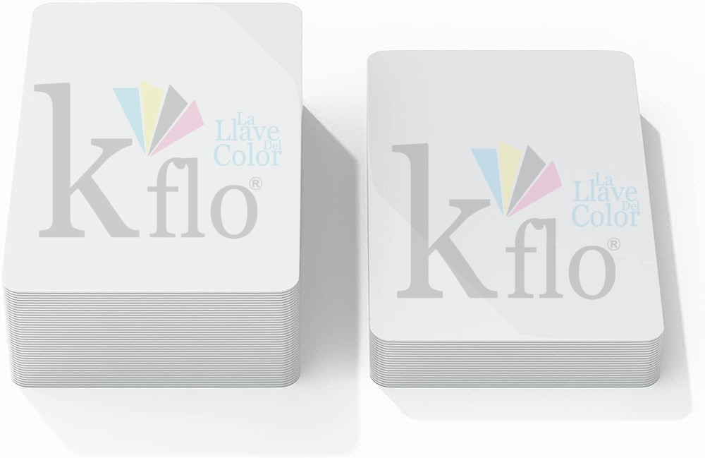Kflo® Tarjetas PVC Para Inyección De Tinta 1 Pza.