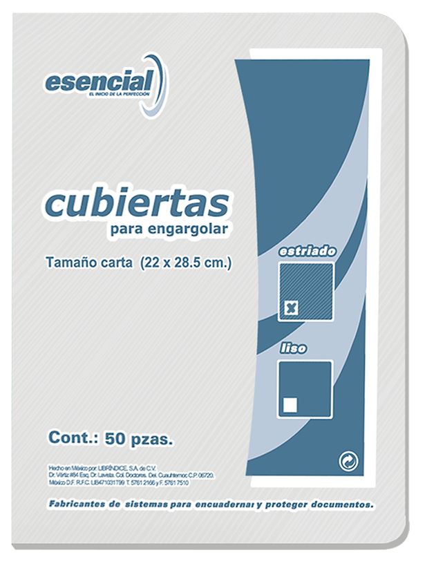 Escencial Pastas Para Engargolar Carta