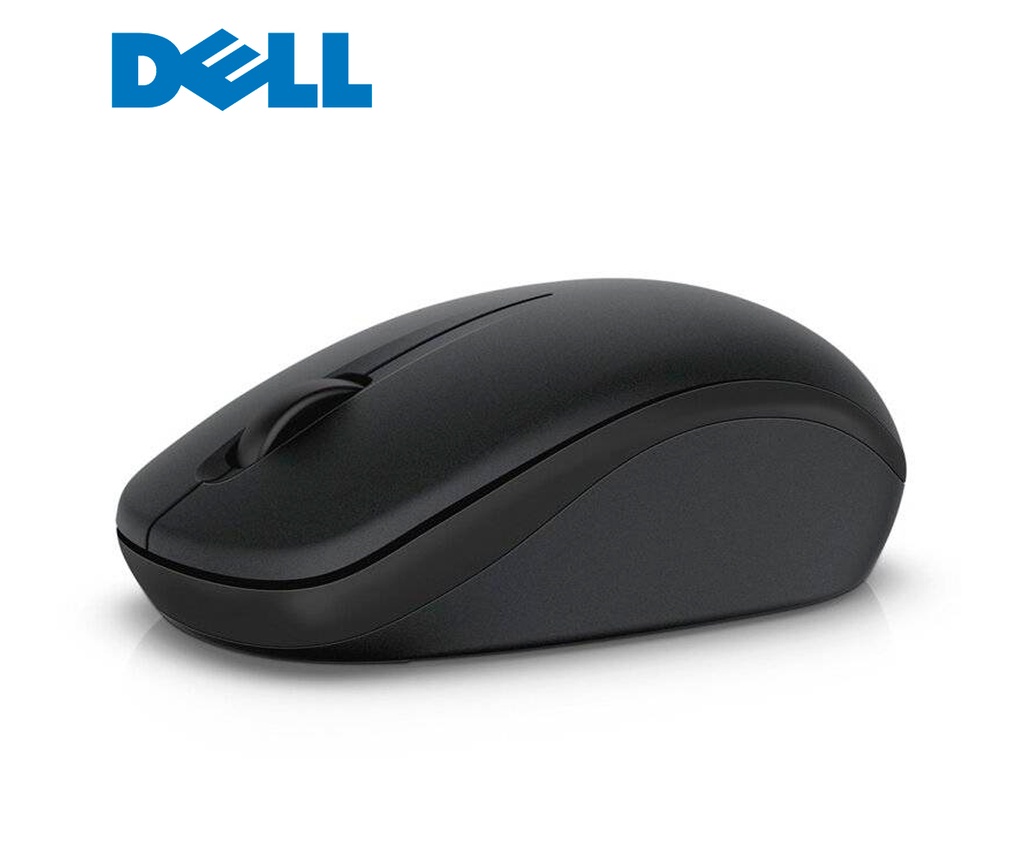 Mouse Dell Óptico WM126, Inalámbrico, USB, 1000DPI, Negro
