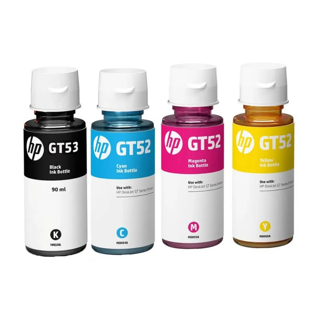 Hp GT53 Y GT52 Tinta Original (*)
