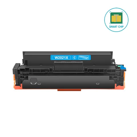 [CF414X C(W2021X) Sin Chip] Kflo® Cartucho Tóner Compatible CF414X C(W2021X) Sin Chip