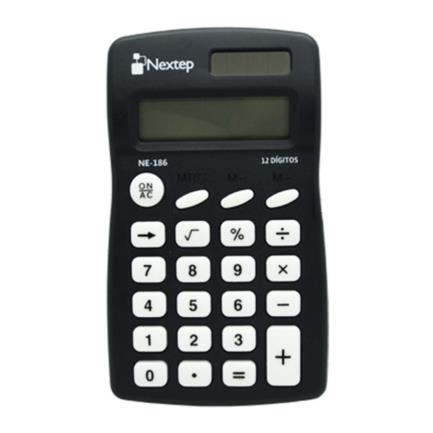 Nextep Calculadora 12 Dígitos De Bolsillo