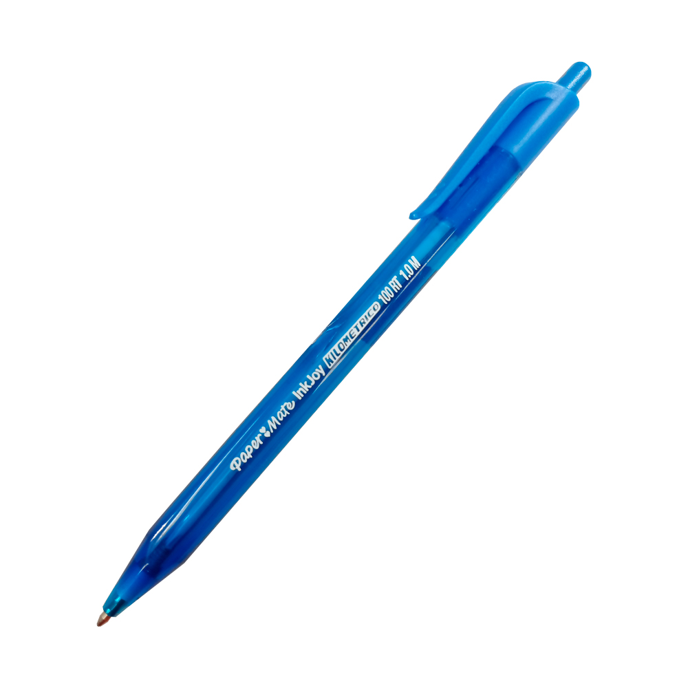 Papermate Bolígrafo Kilometrico Retráctil Punto Medio Azul