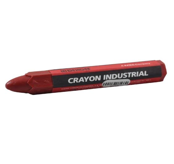 Dixon Crayón Industrial Rojo