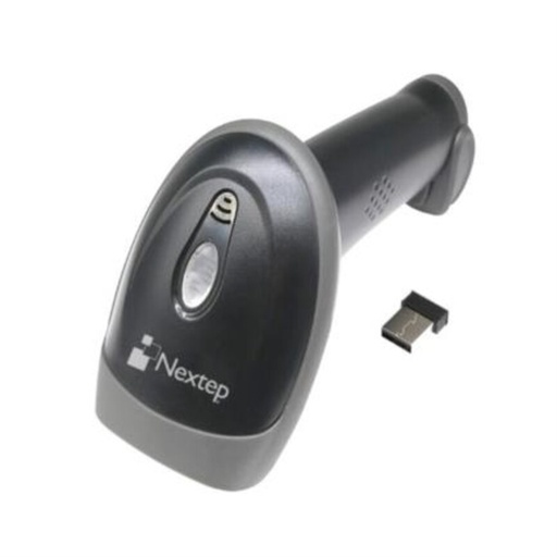 [NE-503I] Nextep Lector De Códigos De Barra Y QR  Inalámbrico (1D/2D) USB