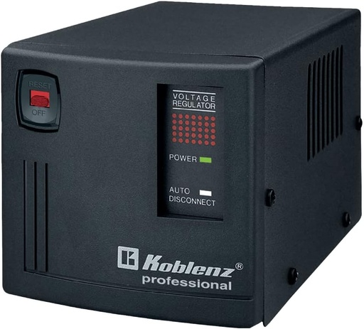 [ER-2550] Koblenz Regulador, Negro, Oficina, 2500 VA, 2000 W