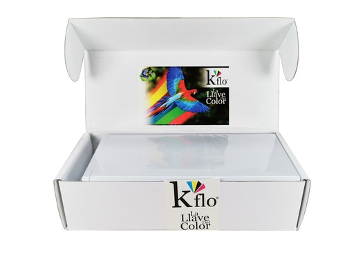 [KFLO-PVCI-1000TI] Kflo® 1,000 Tarjetas PVC Para Inyección De Tinta