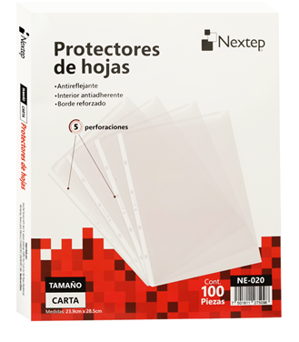 [NE-020] Nextep Protector Hoja Tamaño Carta