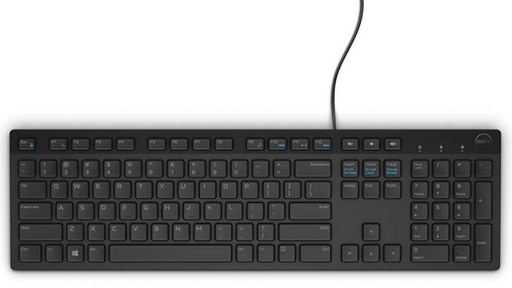 [580-ADRC] Dell Teclado USB Alambrico KB216-BK-LTN Español