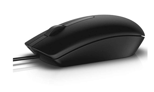 [MS116-BK] Mouse Dell Óptico MS116, Alámbrico, USB, 1000DPI, Negro