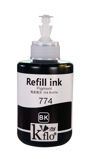 [T774-KFLO®-140MLB] Kflo® Tinta Compatible T774 Negro 140ml