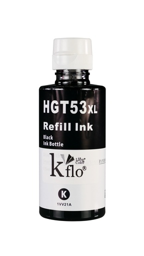 [HGT53XL-KFLO-135MLB] Kflo® Tinta Compatible GT53XL Negro 135ml