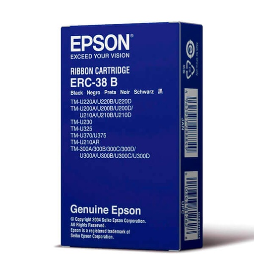 [ERC-38 B] Epson Cinta ERC-38 B Negro