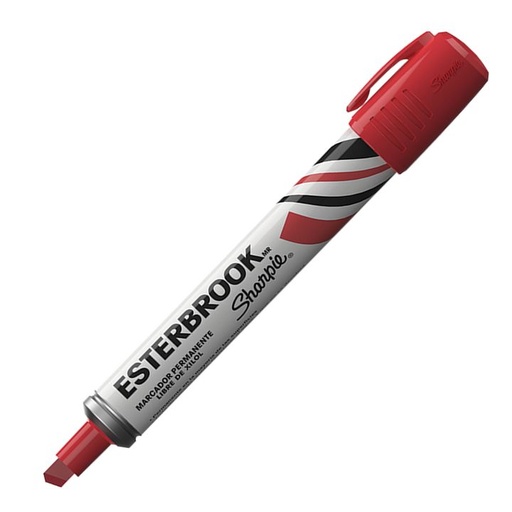 [Esterbrook Rojo] Sharpie Marcador Esterbrook Rojo